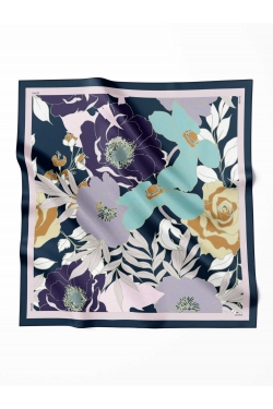 LIMITED EDITION COTTON VOILE SQUARE - JACLYN